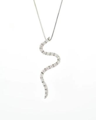 Collana Serpente in oro con Diamanti ct 0,20