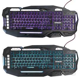 Tastiera Multimediale Gammec XWeapon Gaming Retroi