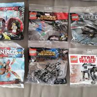 Lego mini set Creator e Polybag Ninjago, DC,  ecc