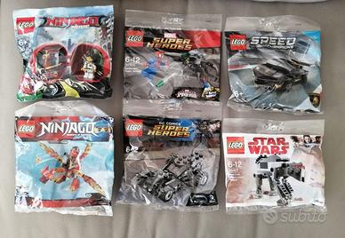 Lego mini set Creator e Polybag Ninjago, DC,  ecc