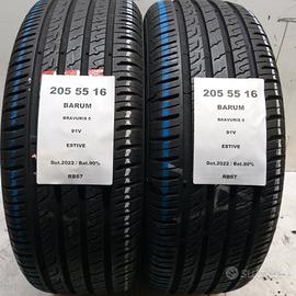 2 GOMME 205 55 16 BARUM RB67