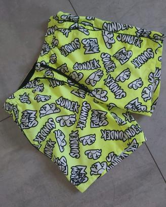 Costume Mare Boxer Sundek Uomo Giallo