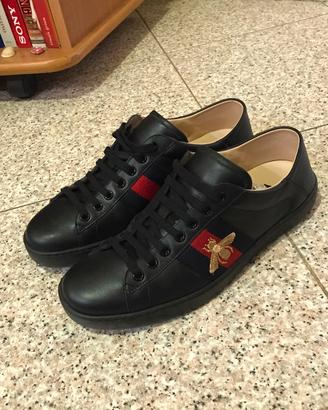 scarpe Gucci Ace n.41,5 uomo 