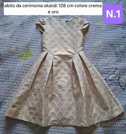 abito da cerimonia okaiidi 128 cm