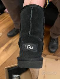 UGG bambina n .28,5 T classic neri clear glitter