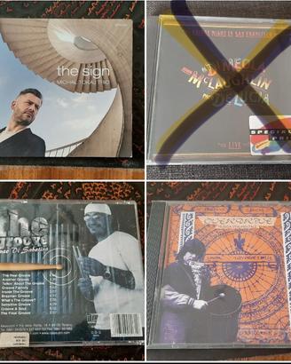 set 4 cd musica jazz e ambient internazionale