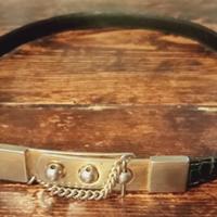 Cinture made in Italy in vera pelle di coccodrillo