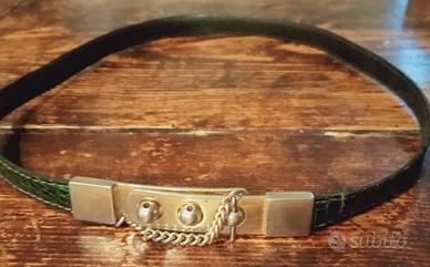 Cinture made in Italy in vera pelle di coccodrillo