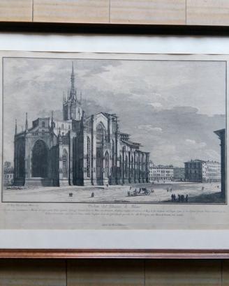 QUADRO stampa   Duomo di MI   con cornice 50 x 70