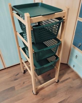 carrello porta verdure e multiuso