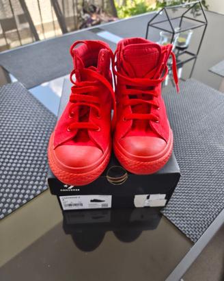 Converse All Star rosse 35