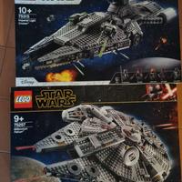 Lego star wars millenium falcon 75257 incrociatore