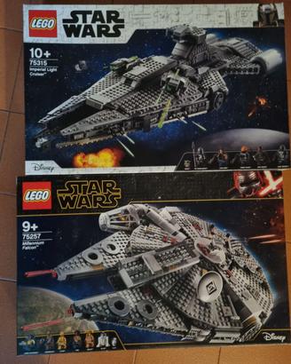 Lego star wars millenium falcon 75257 incrociatore