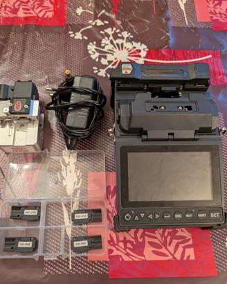 Giuntatrice fibra ottica Swift KF4 con accessori