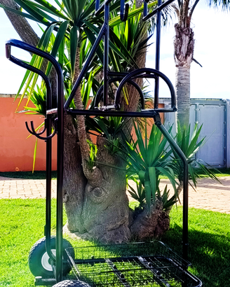 Carrello porta finimenti