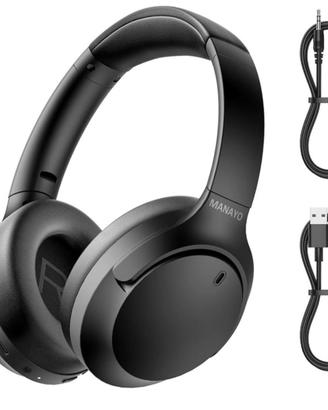 Cuffie Bluetooth over-ear con cancellazione attiva