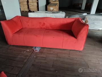 divano+poltrona + pouff sfoderabile