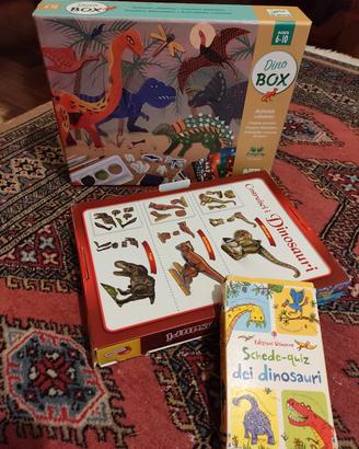 Giochi sui Dinosauri: Dino Box,Quiz,Costruire Dino