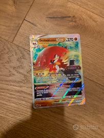 Carta Pokémon gigante decidueye Di hisui v astro