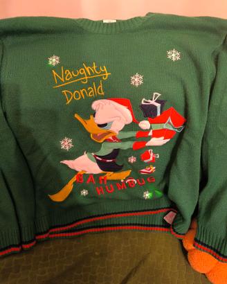Maglione natalizio Disney luminoso