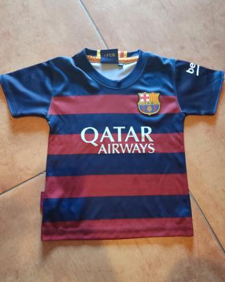 Maglia Barcellona Lionel Messi taglia 2 anni