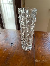 Vaso vetro vintage anni 60-70