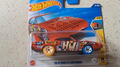 '70 Plymouth Superbird Arancione HW Art Cars 2026