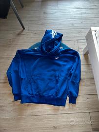 Felpa Stüssy blu con cappuccio – Taglia M