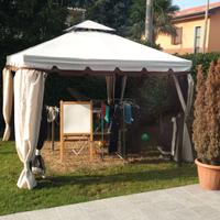 GAZEBO ROMA 3X3 con zanzariere