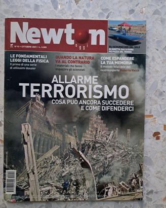 "Newton", numero 10 di ottobre 2001. Torri Gemelle