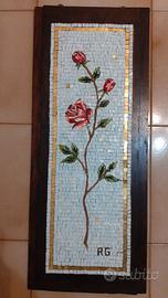 Mosaico "la rosa"