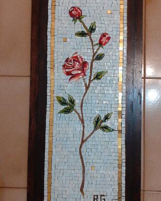 Mosaico "la rosa"
