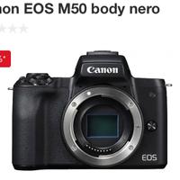 CANON M50 corpo + 2 batterie