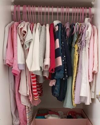  grande stock abbigliamento 0-2anni bimba 