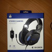 Cuffie STEREO GAMING Bigben Headset Playstation