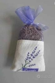 Sacchetto profumato lavanda 13x6 cm