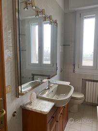 Specchio e mobiletto bagno