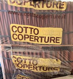 Coppi con dentello in laterizio per ISOTEC