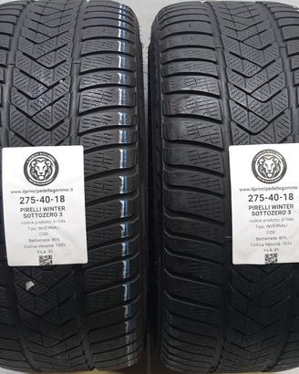 2 GOMME 275 40 18 PIRELLI A61046