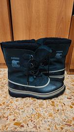 Stivali sorel caribou 42 black neri perfetti