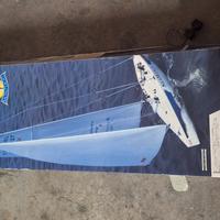 barca a vela rc 1 mt