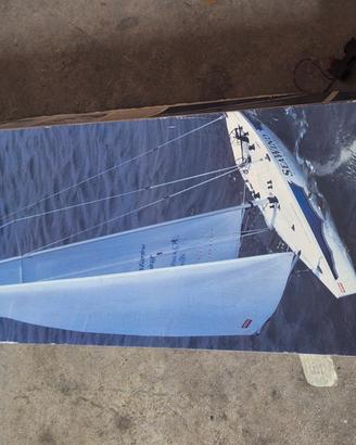 barca a vela rc 1 mt