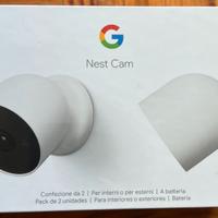 Nest cam confezione da 2