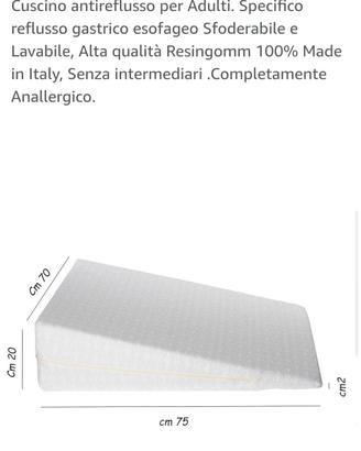 Cuscino Antireflusso