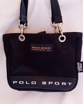 Borsetta Polo Ralph Lauren nera