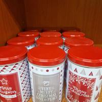 barattoli latta natalizi