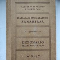 collezione DIZIONARIO ITALIANO - FINNICO DEL 1950