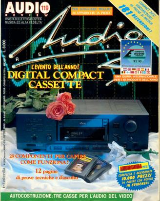 AUDIO REVIEW n.119 prova e misure DCC 900 Philips