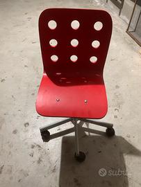 Sedia ikea jules con altezza regolabile