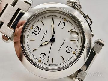 Cartier Pasha C 2324 con box  automatico